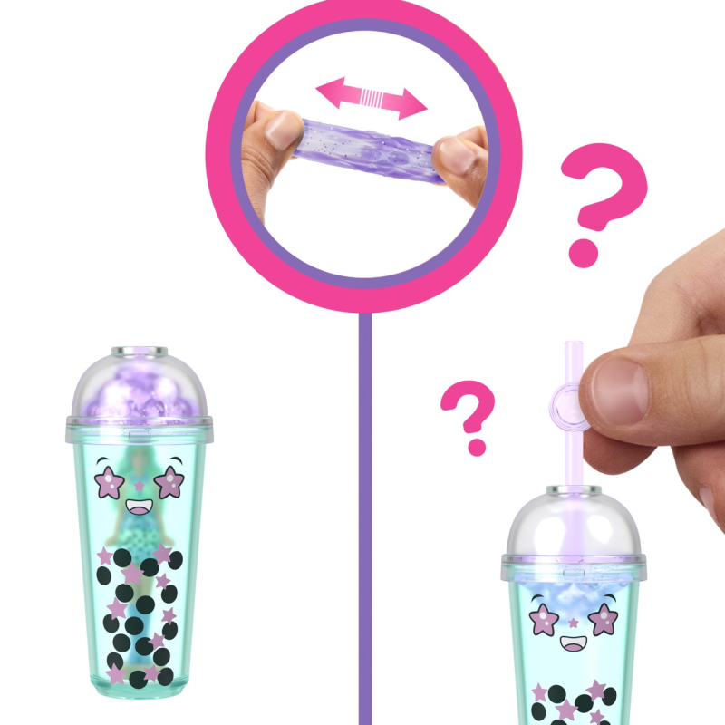 MATTEL - JCR22 - Barbie Mini BarbieLand Pop Reveal, Überraschungspuppe