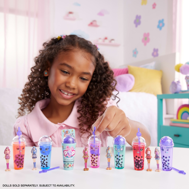MATTEL - JCR22 - Barbie Mini BarbieLand Pop Reveal, Überraschungspuppe