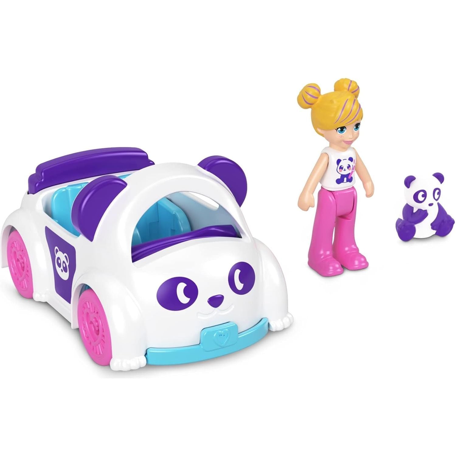 Mattel - HKV55 - Polly Pocket Fahrzeug mit Figur, verschiedene Spielsets zur Auswahl