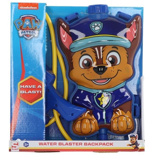 Spin Master -  PWP15-3377 - Paw Patrol Water Blaster Rucksack, Wasserspielzeug