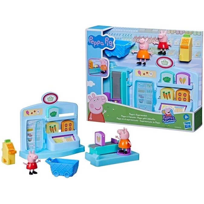 Hasbro - Peppa Wutz - Peppa Pig Peppa's Supermarkt oder Meeresmuseum