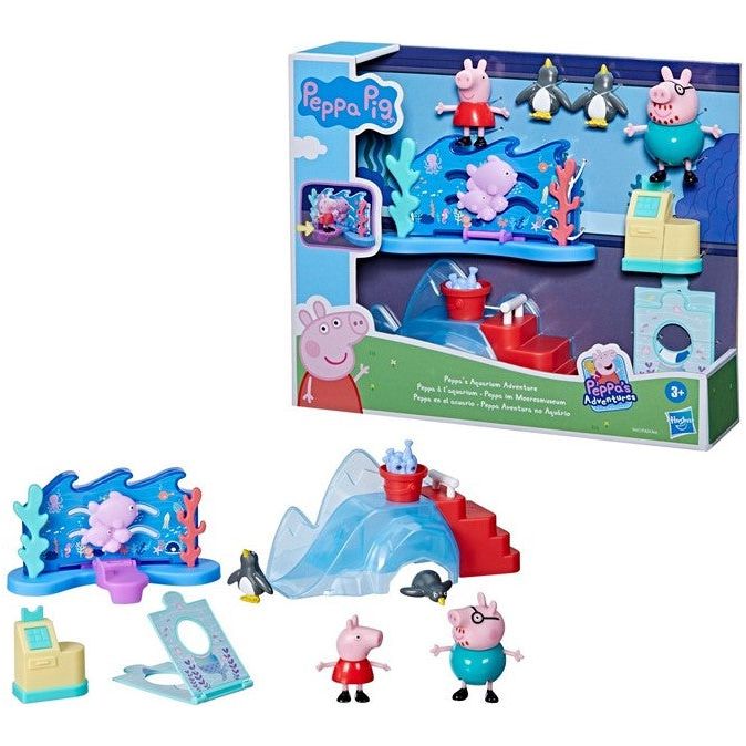 Hasbro - Peppa Wutz - Peppa Pig Peppa's Supermarkt oder Meeresmuseum