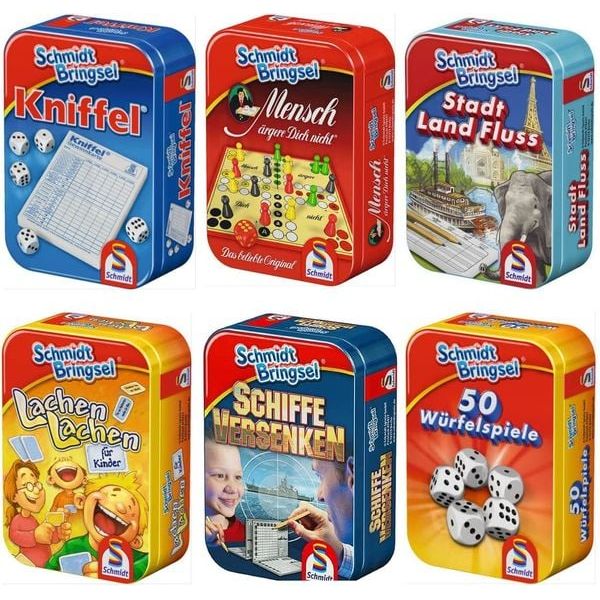 Schmidt - 51055 - Reisespiele - Spiele in der Dose - Schmidt Bringsel