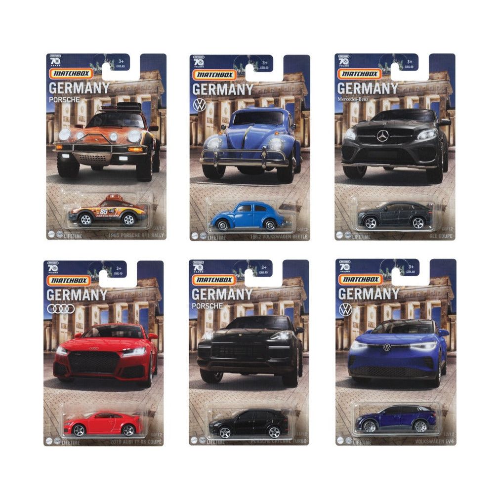 MATTEL - Matchbox Best of Germany Die-Cast, Sammlerautos