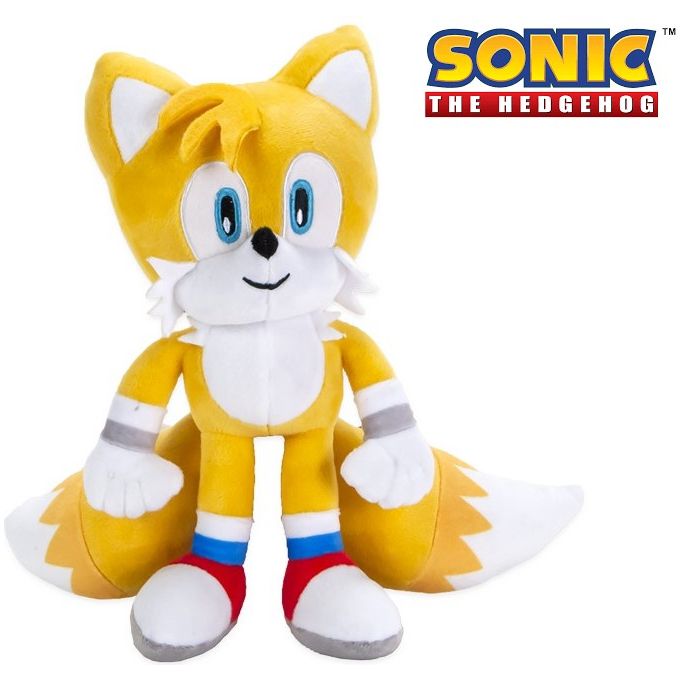 Sonic - The Hedgehog - SEGA - Tails Fuchs Plüschtier 30 cm, Plüschtier, Kuscheltier
