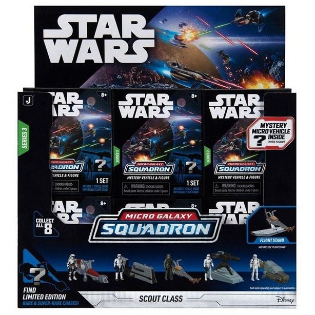 Jazwares - SWJ0071 - Star Wars – Micro Galaxy Squadron – Serie 3 – Fahrzeug & Figur (Blindbox) (Kopie)