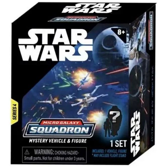 Jazwares - SWJ0072BS4 - Star Wars – Micro Galaxy Squadron – Serie 4 – Fahrzeug & Figur (Blindbox) (Kopie) (Kopie)
