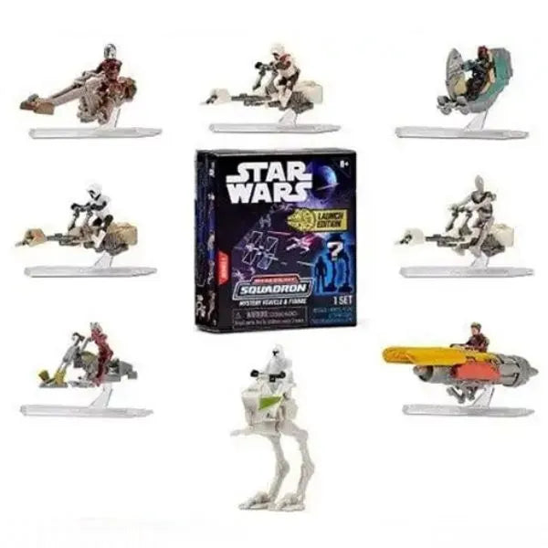 Jazwares - SWJ0001 - Star Wars – Micro Galaxy Squadron – Serie 1 – Fahrzeug & Figur (Blindbox)