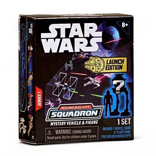 Jazwares - SWJ0001 - Star Wars – Micro Galaxy Squadron – Serie 1 – Fahrzeug & Figur (Blindbox)