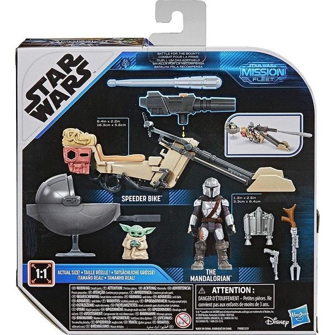 Hasbro - Star Wars Mission Fleet Expedition Class Figuren und Fahrzeuge - Speeder Bike