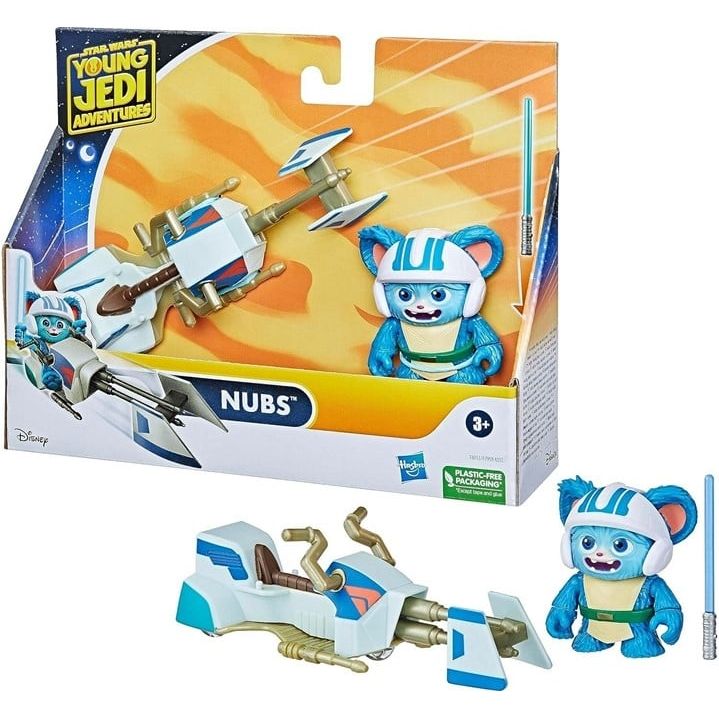 Hasbro - F79595L00 - Star Wars The young Jedi Figur und Fahrzeug