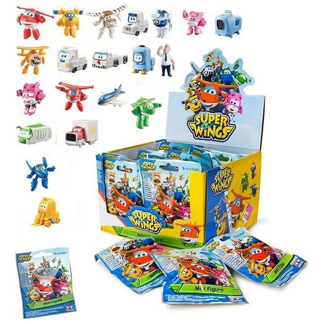 Auldey YW710900A - Super Wings Figur Blindbag, Sammelfiguren