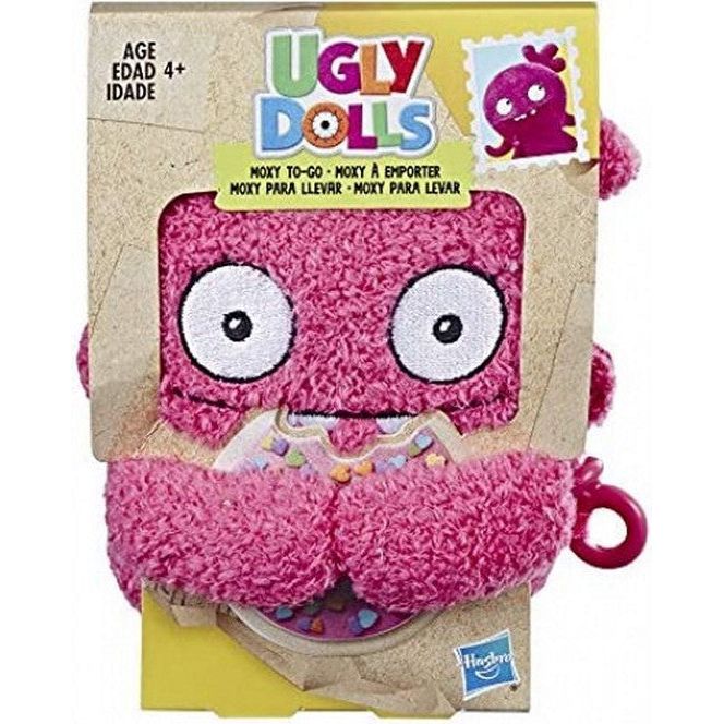 Hasbro - Ugly Dolls Plüsch Bagclip, Schlüsselanhänger Pink