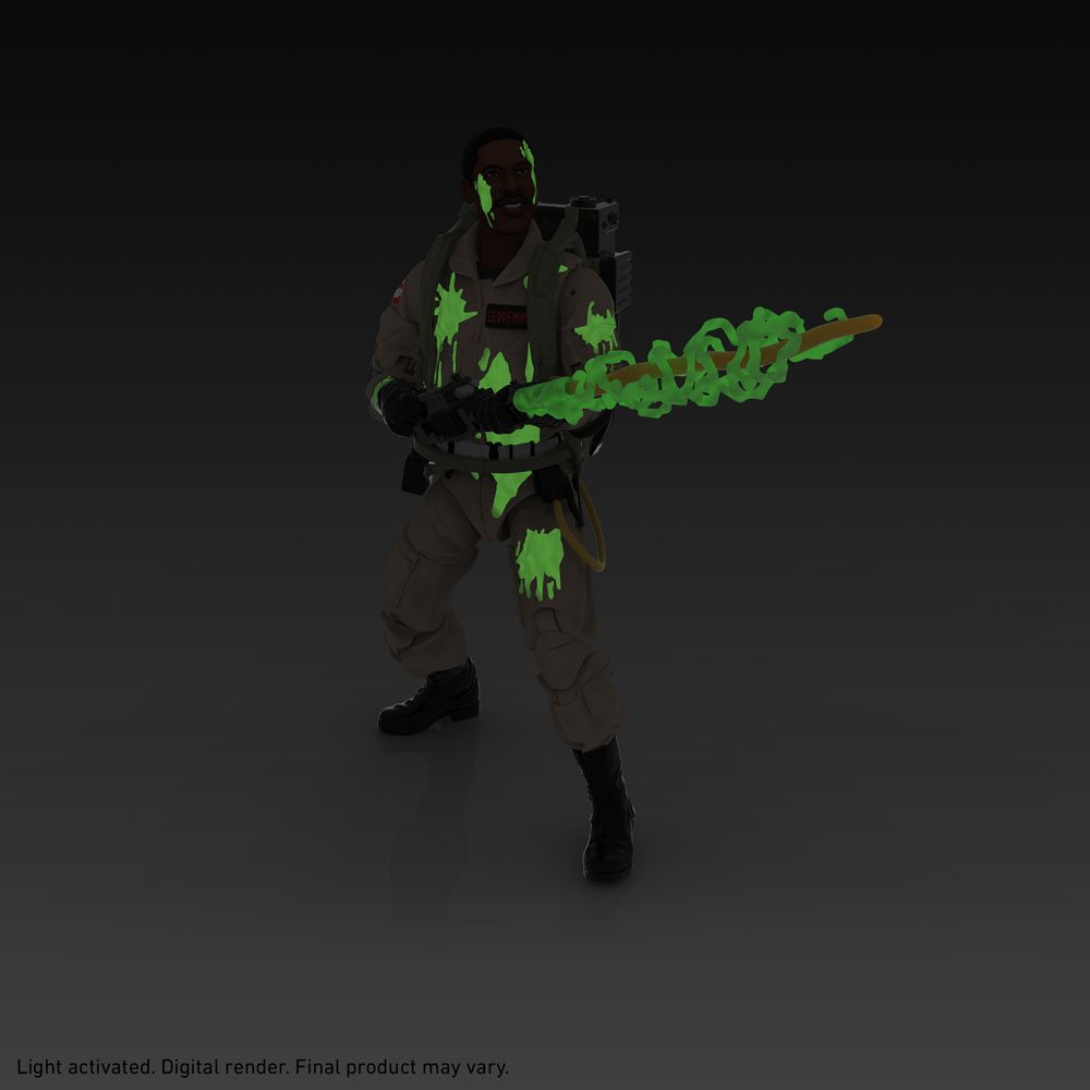 Ghostbusters Plasma Series Actionfigur 2021 Glow-in-the-Dark Winston Zeddemore 15 cm