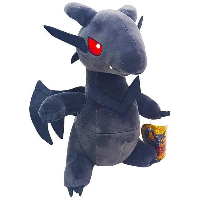Rocco Giocattoli CP5703 -  Yu-GI-Oh! Schwarzer Drache Plüschfigur, 20 cm