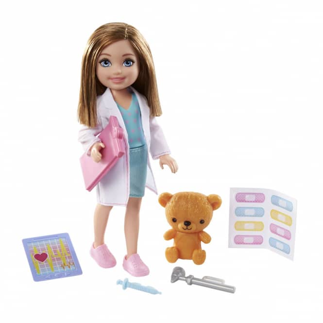 Mattel - Barbie Chelsea kann alles sein - Karriere Spielset Puppe