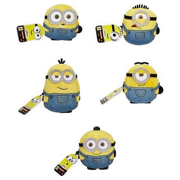 Mattel - GNB34 - Minions Squeeze´n Sing Plüsch mit Sound