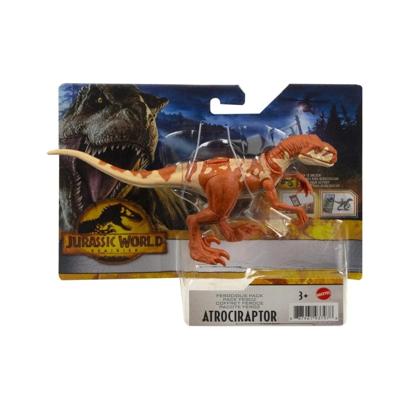 JURASSIC WORLD Dinosaurier Fleisch- oder Pflanzenfresser Spielfigur