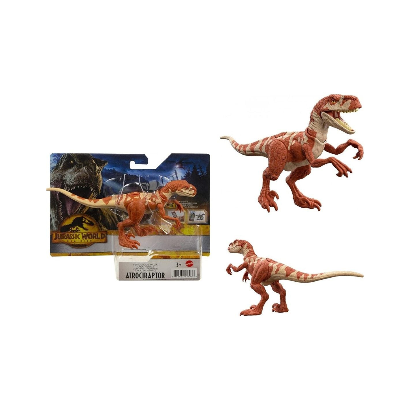 JURASSIC WORLD Dinosaurier Fleisch- oder Pflanzenfresser Spielfigur