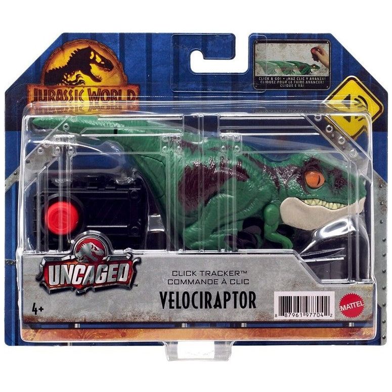 Mattel GYN41 - Jurassic World Interaktiver Velociraptor mit Sound