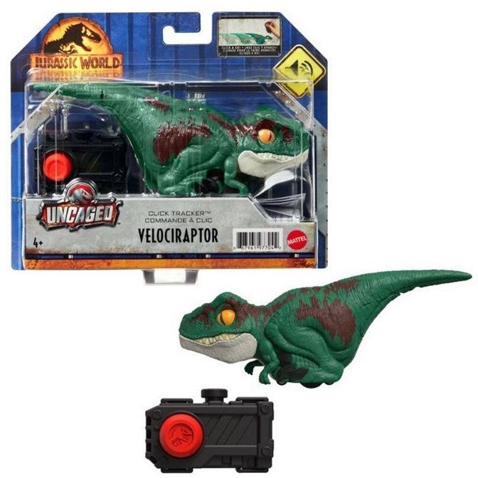 Mattel GYN41 - Jurassic World Interaktiver Velociraptor mit Sound