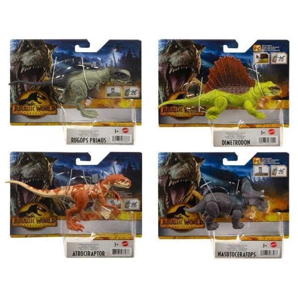 JURASSIC WORLD Dinosaurier Fleisch- oder Pflanzenfresser Spielfigur